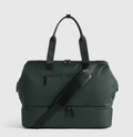 Nylon Dual-Compartment Weekend Travel Bag