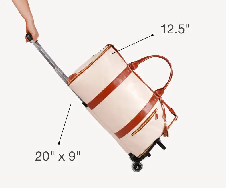 Women's rolling travel bag